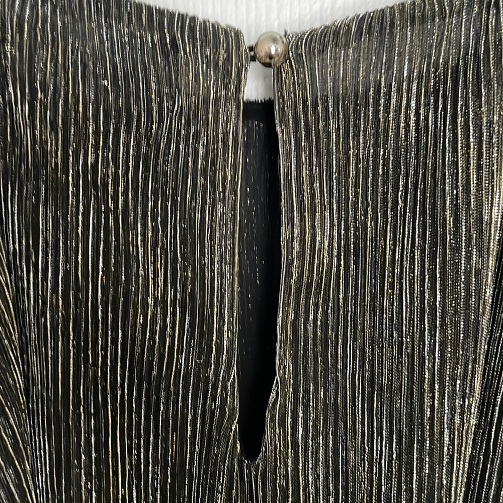 Fabrik Metallic Dress